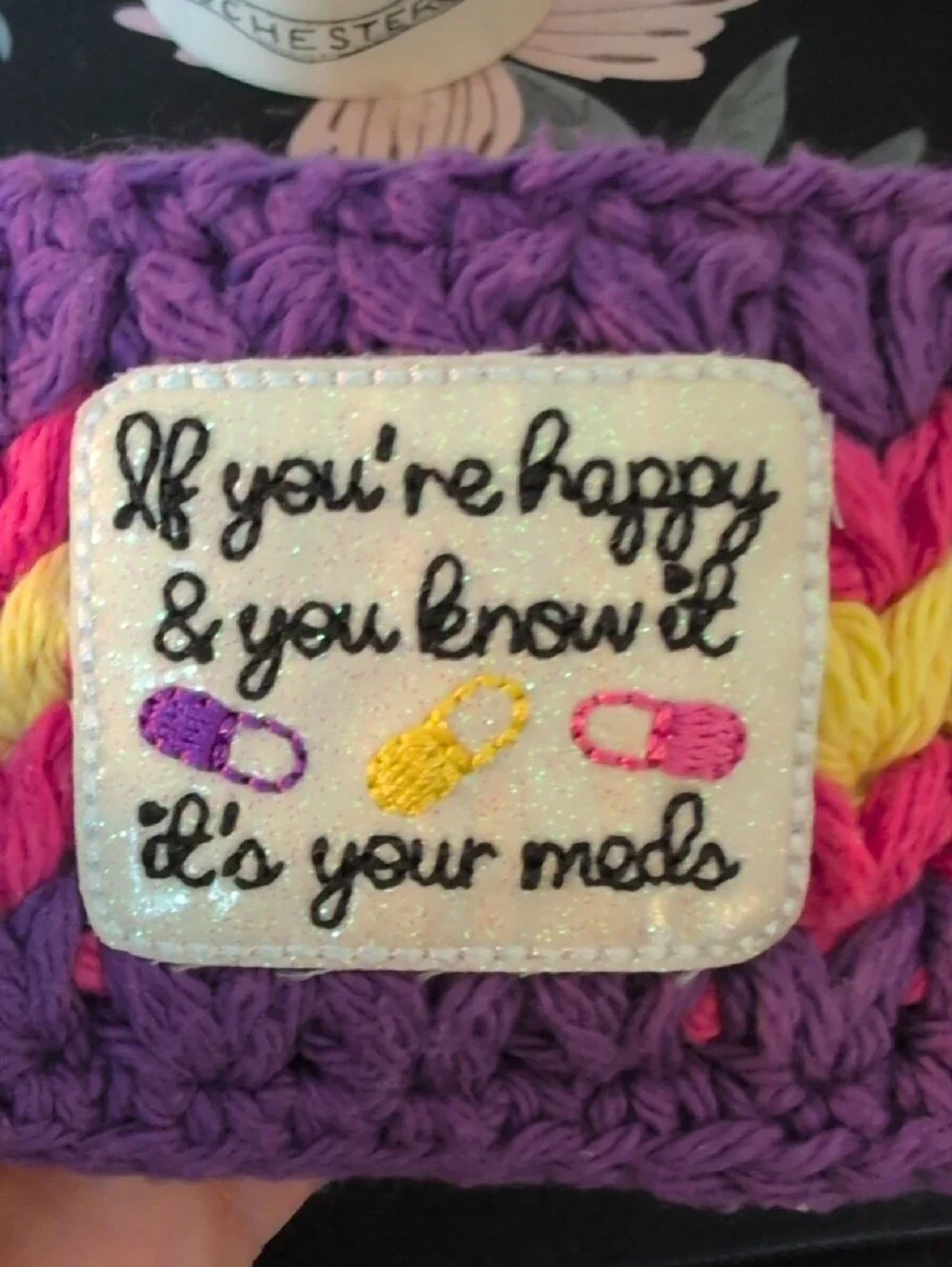 Handmade Crochet Coffee Sleeve